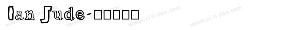 Ian Jude字体转换